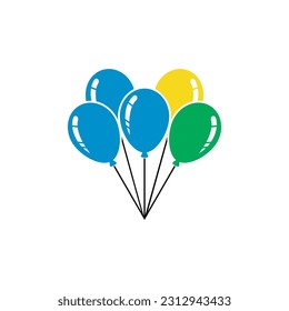 Banderas de Ruanda conjunto de iconos, símbolo del día de la independencia de Ruanda símbolo del vector