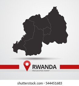 Rwanda map