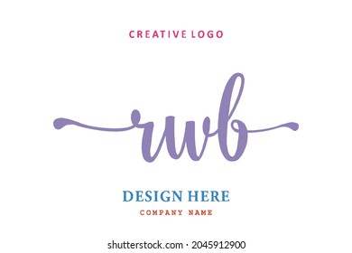 RWB lettering logo is simple, easy to understand and authoritative