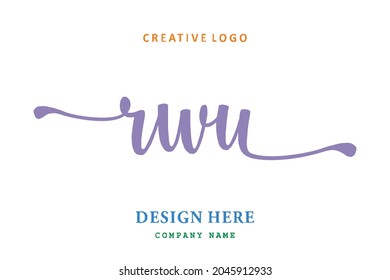 El logotipo de la inscripción de RWU es sencillo, fácil de entender y autoritario