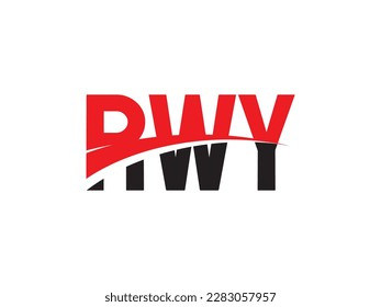 RWY Letter Initial Logo Design Vector Illustration