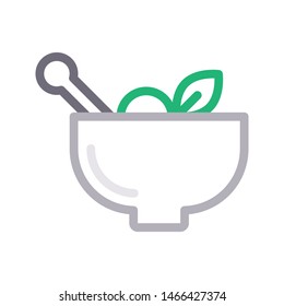 RX colour line vector icon