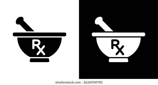 RX icon concept, vector illustration