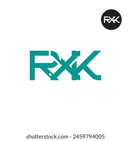 RXK Logo Letter Monogram Design