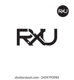 RXU Logo Letter Monogram Design