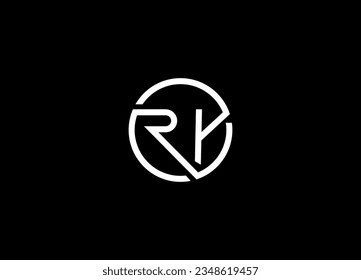 RY Initial Letter Logo Design And Monogram logo