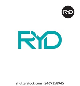 RYD Logo Letter Monogram Design