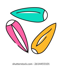 rye grain food line icon vector. rye grain food sign. isolated symbol illustration