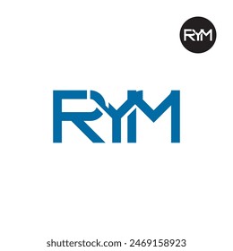RYM Logo Letter Monogram Design