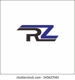 RZ LETTER LOGO VECTOR