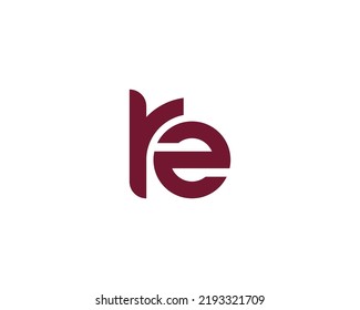 RZ logo design vector template