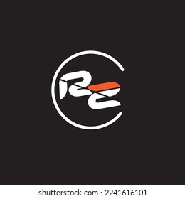 RZ Simple Letters logo Vector