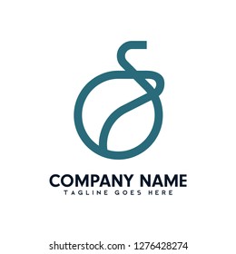 S and 7 are mutually binding, modern design illustrations with flat colors, vector logo templates, industrial and business logo, brand logo