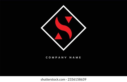 S Abstract Letter Logo Monogram