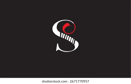 S ABSTRACT LETTER LOGO MONOGRAM