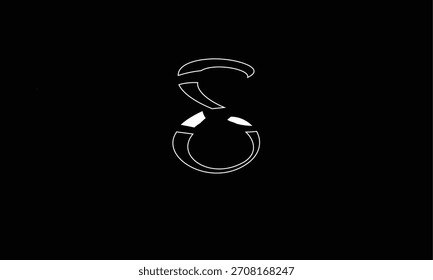 S ABSTRACT LETTER LOGO MONOGRAM