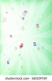 S Alphabet art design