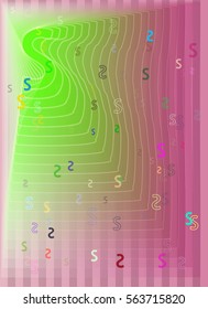S Alphabet elements art