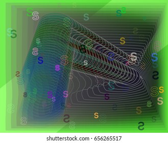 S Alphabet idea design