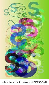 S Alphabet idea template