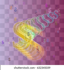 S Alphabet template idea