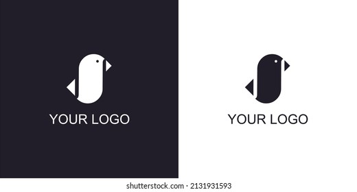 diseño birid elegante de logotipo en monograma