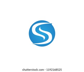 S Letterwave Logos Template Symbols Design Stock Vector (Royalty Free ...