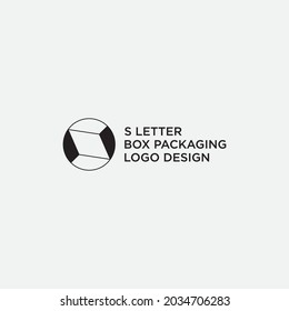 S BOX IN CIRCLE LOGO DESIGN