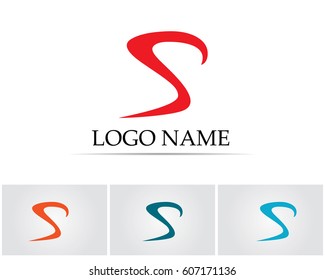 S business logo