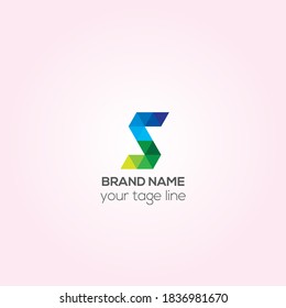 S Business Vektor Logo Design, S Creative Logo Design, kooperieren Logo, Identity Design