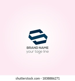 S Business Vektor Logo Design, S Creative Logo Design, kooperieren Logo, Identity Design