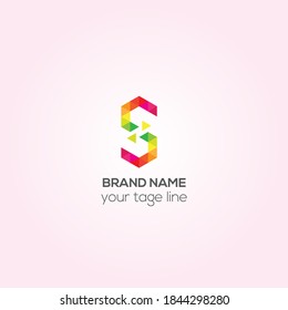S business vector logo design, S Creative logo design, cooperate logo, Identity design