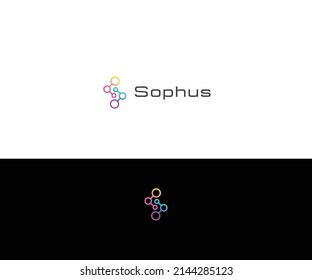 S, C, CC, CS, SC Letter Logo Design vector Template