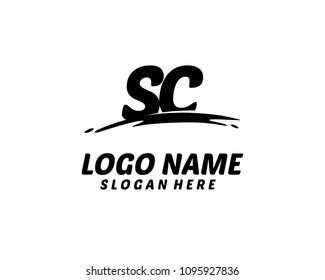 S C Initial logo
