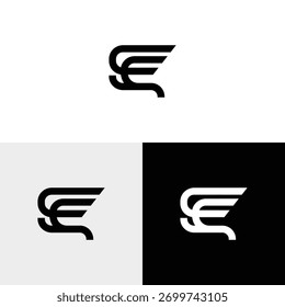 s c initial monogram vector icon illustration