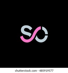 S C  Letter logo design alphabet

