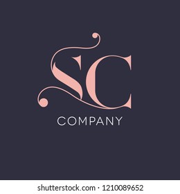 S C vintage logo