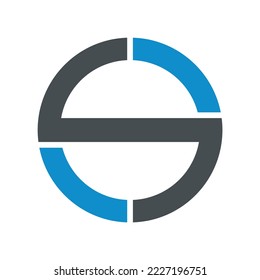 S circle font logo 1