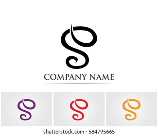 S circle logo letter