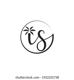 I S Circle with Tree Logo 