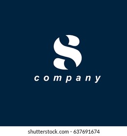 S Company Logo Vector Template 