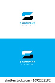 S corp company logo template.