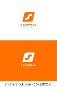 S corp company logo template.