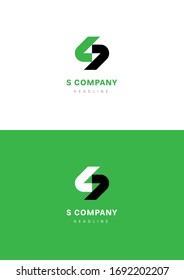 S corp company logo template.