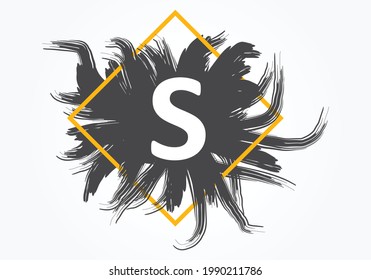 S Creating an Artistic Brush Article Logo.