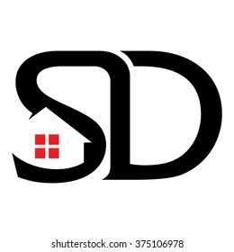 s and d logo vector.