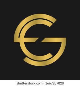 S , E , C , SE , ES Logo Design und Monogramm Logo