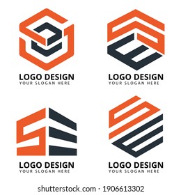S E-Letter-Professional-Logo-Design