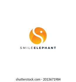 S Elephant Abstract Logo
simple and unique design