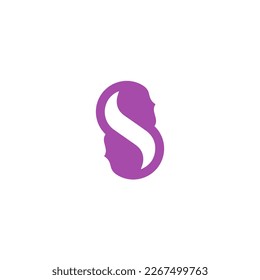 Logotipo vectorial de letra S